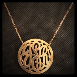 Monogram Initials Necklace